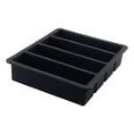 ICE SILICONE CUBE MOULD BIG COLLINS 13X3X3CM THEBARS ITALY