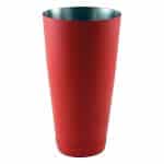 COCKTAIL SHAKER WEIGHTED 84CL RED THEBARS ITALY -BY ORDER