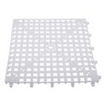 GLASS MATS INTERLOCKING 33X33CM CLEAR THE BARS ITALY