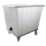 LAUNDRY TROLLEY FOR WET LINEN PLASTIC 300L UNIQUE