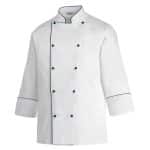 EGO CHEF JACKET ROYAL PIPING SMALL 100 COT