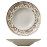 BY ORDER - SOULMATE SIENNA PORCELAIN DEEP PLATE RIM 27CM HEART SOUL by BAUSCHER GERMANY