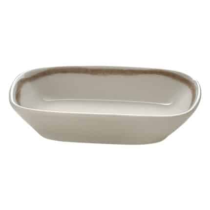 BY ORDER - SOULMATE SIENNA PORCELAIN RECTANGULAR BOWL 12X8CM HEART SOUL by BAUSCHER GERMANY