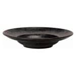 MELAMINE MORLEOS GOMA PASTA PLATE 27CM BLACK JBEUROPE