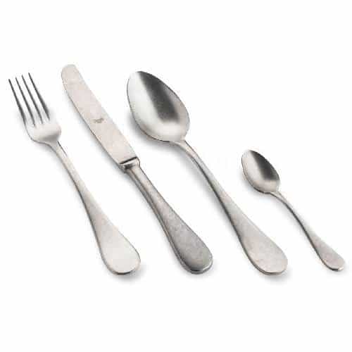 CUT-MEP-10201123.jpg MICHELANGELO 20-23 SALAD SERVING FORK 3MM 18/10 MEPRA ITALY - Image 1