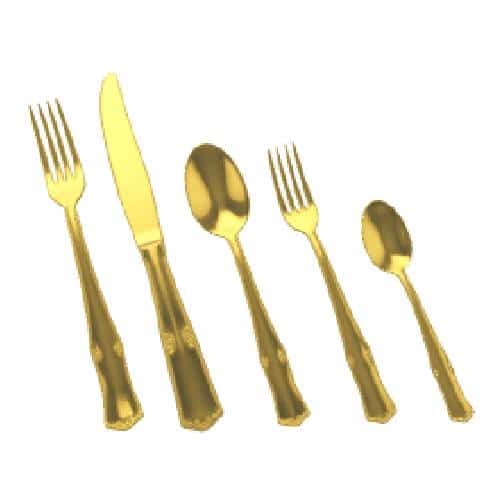 CUT-MEP-10221107O.jpg BAVARIA PVD 22-07 GOLD SHINING COFFEE TEA SPOON MEPRA ITALY - Image 1