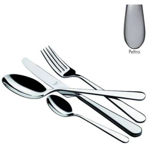 CUT-MEP-10711102P.jpg STOCCOLMA PELTRO VINTAGE TABLE FORK 3MM 18/10 MEPRA ITALY - Image 1