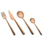 BY ORDER LINEA BRONZO DESSERT FORK 18/10 MEPRA ITALY