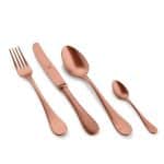 PVD MICHELANGELO BRONZO PELTRO TABLE KNIFE MEPRA ITALY