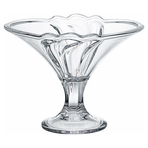 GLA-JBE-9258.jpg ROCO ICE CREAM DESSERT BOWL ON FEET 31CL DELISS UNBREAKABLE PC JBEUROPE - Image 1
