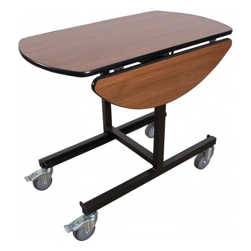 HOT-RNT-3526.jpg TROLLEY FOR TILTING ROOM SERVICE FOLDING SIDES 90X75X130CM UNIQUE - Image 1