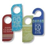 CUSTOM ORDER - ROOM DOOR MAKE UP SIGN 9X221CM LEATHER