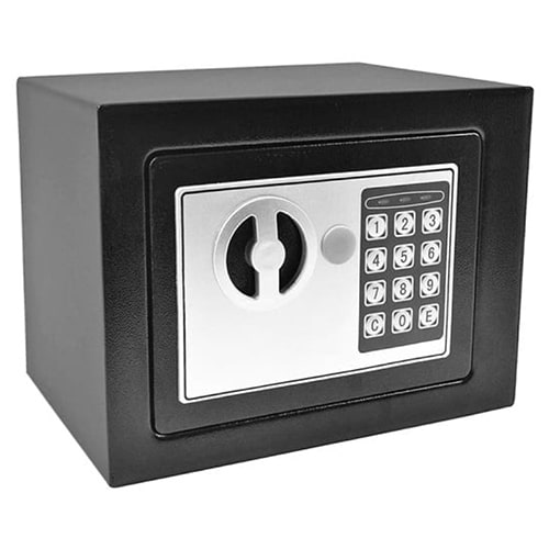 HOT-VIO-VC1121.jpg SAFE BOX STRONGBOX 17X17X23CM 3.8KG UNIQUE - Image 1