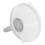 FUNNEL 26CM PASTIC PP WITH FLEXIBLE TUBE MP ITALY