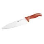 PROFESSIONAL KNIFE ICE-HARDENED INOX SERIES 18000 COOKS 20CM RED PADERNO ITALY