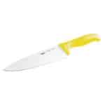 PROFESSIONAL KNIFE ICE-HARDENED INOX SERIES 18000 COOKS 20CM YELLOW PADERNO ITALY
