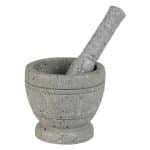 SMASHING BOWL MORTAR AND PESTLE 15CM PLASTIC VIOSARP