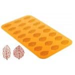 SILICONE MOULD 24 LEAVES FRANCE
