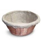ROUND DOUGH BASKET WITH CLOTHE 32X13CM 3KG FRANCE
