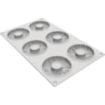 SILICONE MOULD 6 FLOWERS FRANCE