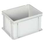 STORAGE FOOD BOX EURONORM WITH LID SET PLASTIC PP 30X40X22CM 21L MP ITALY