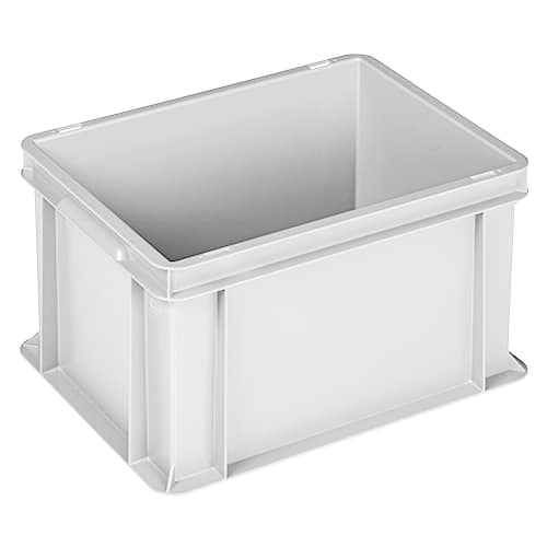 STO-MOB-2222-N.jpg STORAGE FOOD BOX EURONORM WITH LID SET PLASTIC PP 30X40X22CM 21L MP ITALY - Image 1