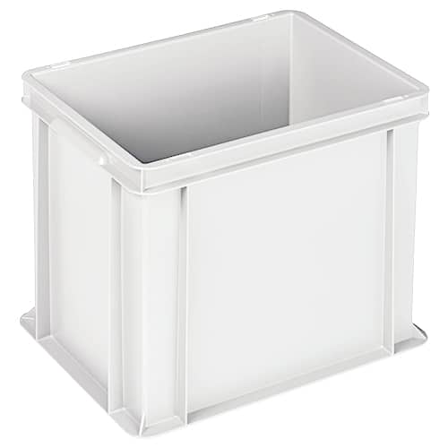 STO-MOB-2232-N.jpg BY ORDER STORAGE FOOD BOX EURONORM WITH LID SET PLASTIC PP 30X40X32CM 31L MP ITALY - Image 1