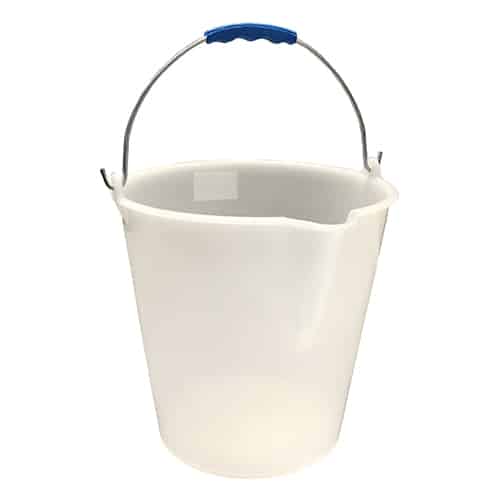 STO-MOB-42-12-N.jpg BUCKET PLASTIC PP WITH POURING LIP 12L MP ITALY - Image 1