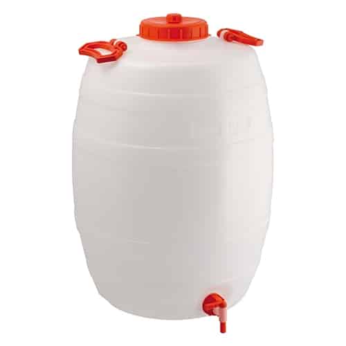STO-MOB-97-050-N.jpg STORAGE BARREL LIQUID PLASTIC PP 50L MP ITALY - Image 1