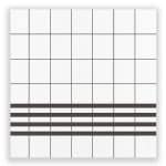 NAPKIN LONDRA BLACK 40X40/20X20CM 50PCS BIT ITALY