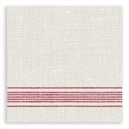 NAPKIN BIO OSLO COLOR RED 20X20CM 50PCS BIT ITALY