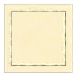 COASTER LUX CHAMPAGNE 10X10CM 100PCS WITH LOGO BIT ITALY