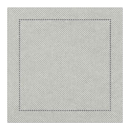COASTER SQUARE LIGHT GREY 10X10CM 100PCS BIT ITALY