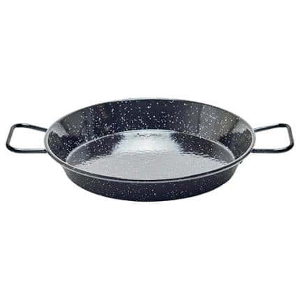 BY ORDER ENAMELLED ROUND PAN TWO HANDLES 10CM GARCIMA SPAIN
