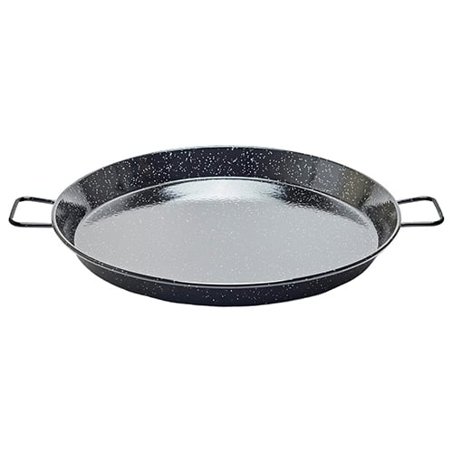 TAB-GAR-20213.jpg BY ORDER ENAMELLED ROUND PAN TWO HANDLES 24CM GARCIMA SPAIN - Image 1