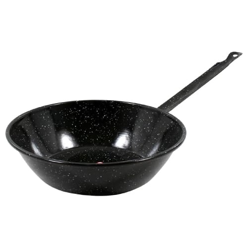 TAB-GAR-20420.jpg ENAMELLED FRYPAN DEEP INDUCTION ONE HANDLE 20CM GARCIMA SPAIN - Image 1