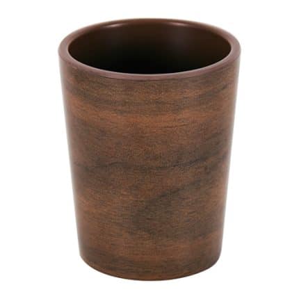 MELAMINE POT GROVE WOOD BROWN 7.5X9.3CM 25CL GTSA