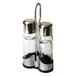 OIL AND VINEGAR 2 PIECES SET ROUND INOX MAK