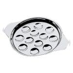 BY ORDER TABLE UTENSILS ESCARGOT DISH 18CM 12 HOLES S/S 18/10 MEPRA ITALY