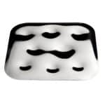 FINGER FOOD TRAY SQUARE 8 COMPARTMENTS 22X22CM 18/10 MEPRA ITALY