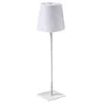 TABLE LAMP 10 ROUND WHITE LED DIMMER 11X35CM NOV