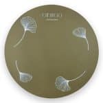 CUSTOM ORDER - PLACE MAT ROUND 34CM LEATHER