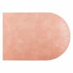 CUSTOM ORDER - PLACE MAT HALF CIRCLE 34X48CM LEATHER