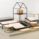 BUFFET ADVANCED WIRE BASE METAL BLACK GN 1/1 SLOPPING 54X33X13CM ESPIEL - Image 2