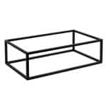 BUFFET CUBES METAL STAND BLACK GN 1/1 53X32.5X16CM ESPIEL
