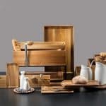 BUFFET ACACIA STACKABLE TRAY BOX GN 1/1 53X32.5X4.5CM ESPIEL - Image 2