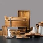 BUFFET ACACIA STACKABLE TRAY BOX GN 1/3 32.5X17.6X4.5CM ESPIEL - Image 2