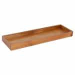 BUFFET ACACIA STACKABLE TRAY BOX GN 2/4 53X16.2X4.5CM ESPIEL