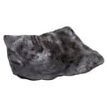 PLATTER SQUARE ALUMINIUM BLACK 29X9CM ESPIEL