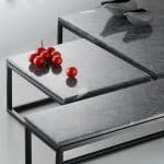 PLATTER GASTRONOM MARBLE BLACK GN 1/1 53X32.5X1CM ESPIEL - Image 2
